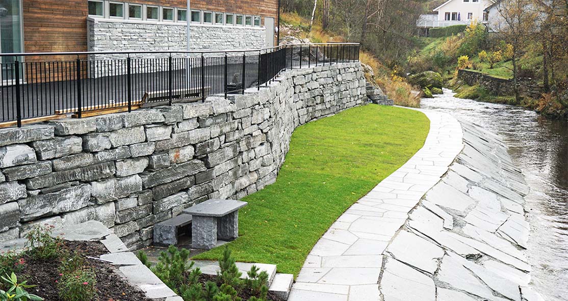 Utomhus område Kvernevik renseanlegg