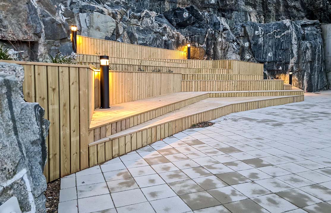 Boligområde Nytreet i Spondalen.