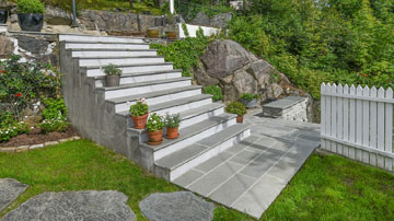 Anleggsgartner arbeid hager, eksempler.