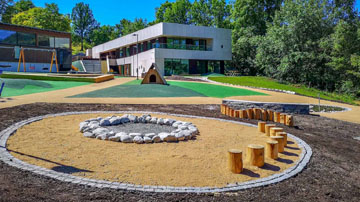 Storetveit barnehage uteområder.